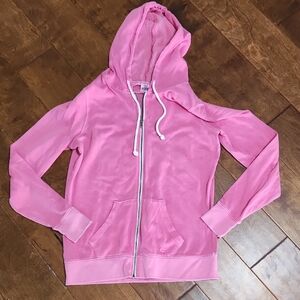 PINK Victoria Secret LOVE PINK Zip-Up Hoodie SIZE M